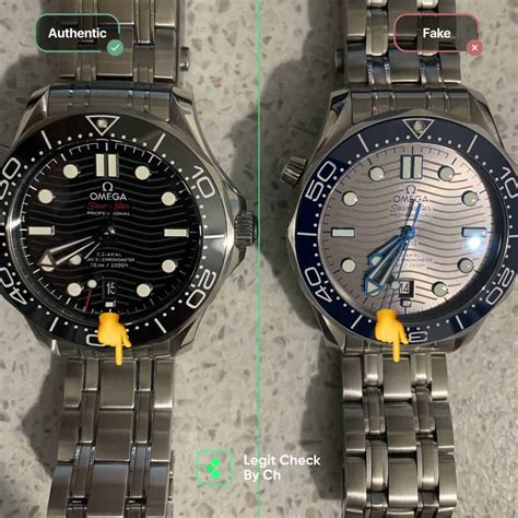 omega seamaster 300 fake vs real|omega seamaster knockoff.